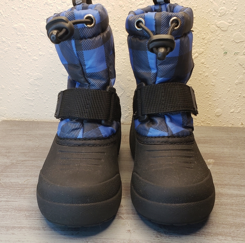 Northside Blue and Black Toddler Winter Boots